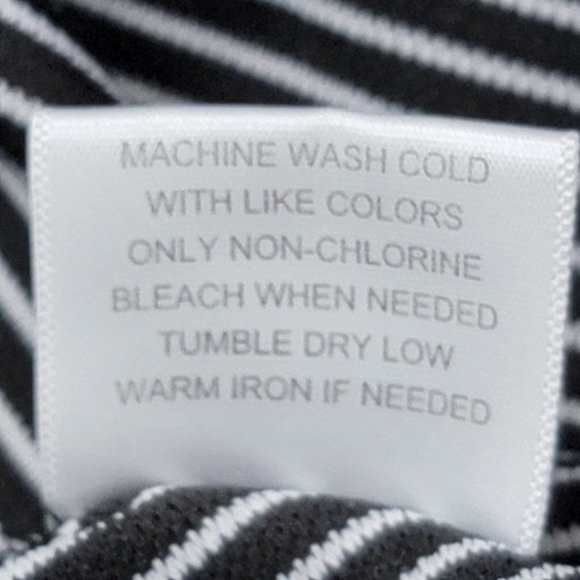 La Hearts Black and white pinstripe Fit & flare - Picture 12 of 12